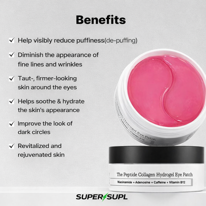 The Peptide Collagen Hydrogel Eye Patch (60 Patch)