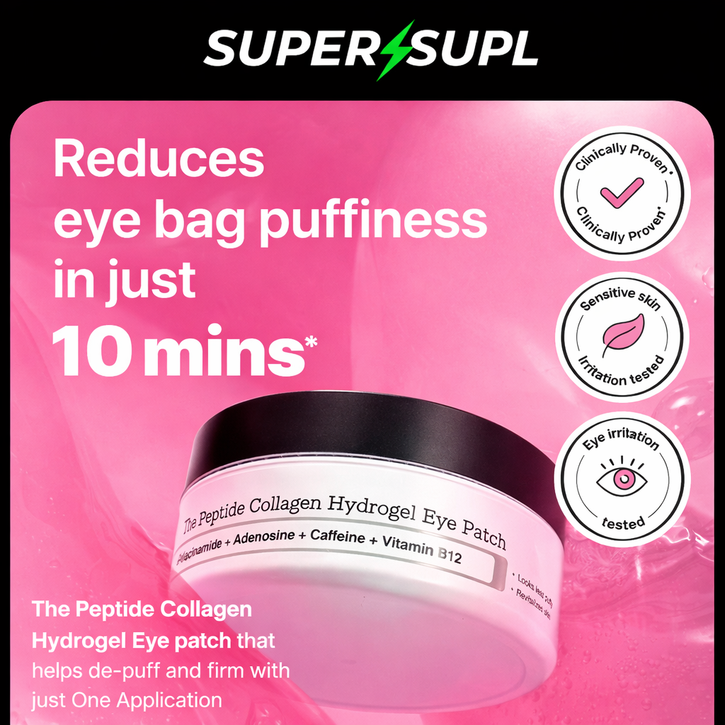 The Peptide Collagen Hydrogel Eye Patch (60 Patch)