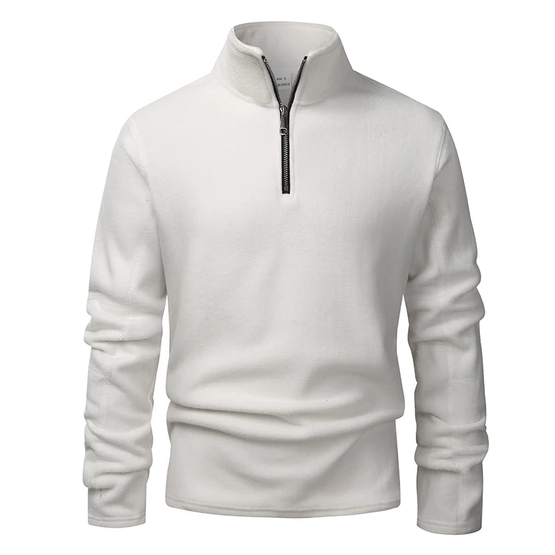 Men's Quarter Zip Fleece Pullover Sweatshirt (Copy)
