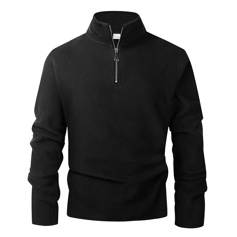 Men's Quarter Zip Fleece Pullover Sweatshirt (Copy)
