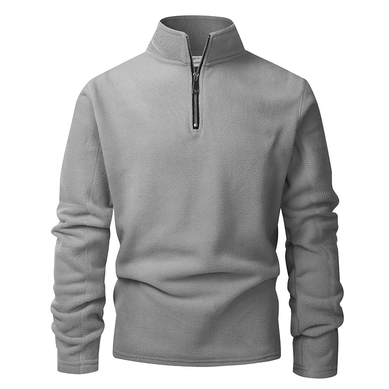 Men's Quarter Zip Fleece Pullover Sweatshirt (Copy)