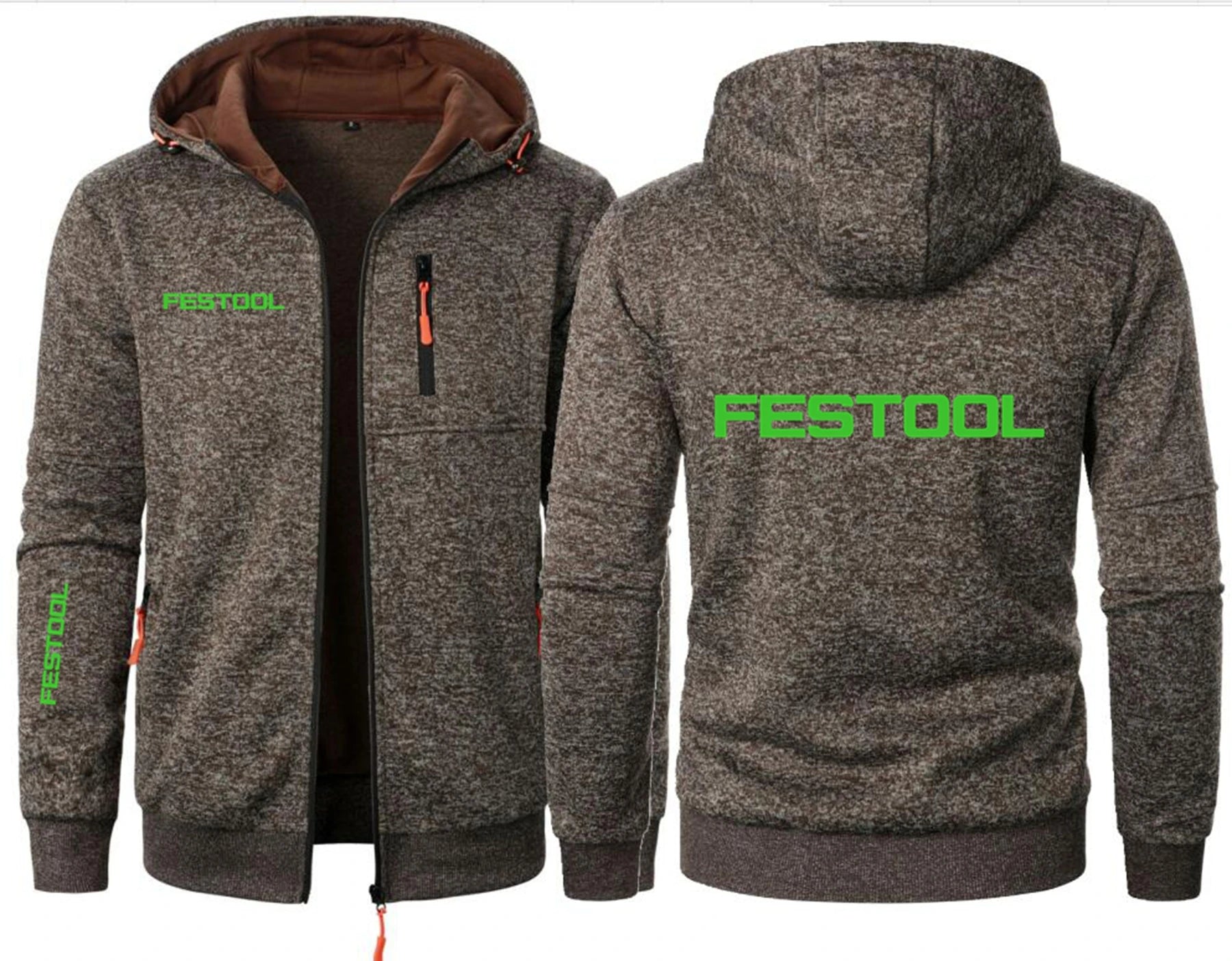 Festool Tools Brand Men's Hoodies Sweatshirts Jacquard Hoodie Fleece Men Hooded Sweatshirt For Male Hoody Man Sweatshirt
