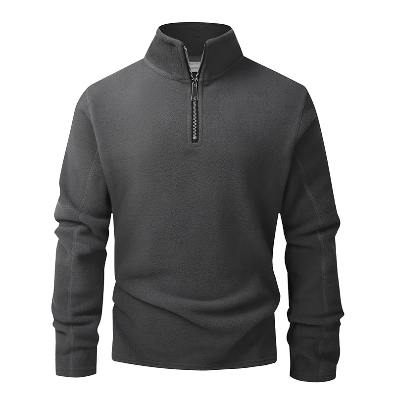 Men's Quarter Zip Fleece Pullover Sweatshirt (Copy)