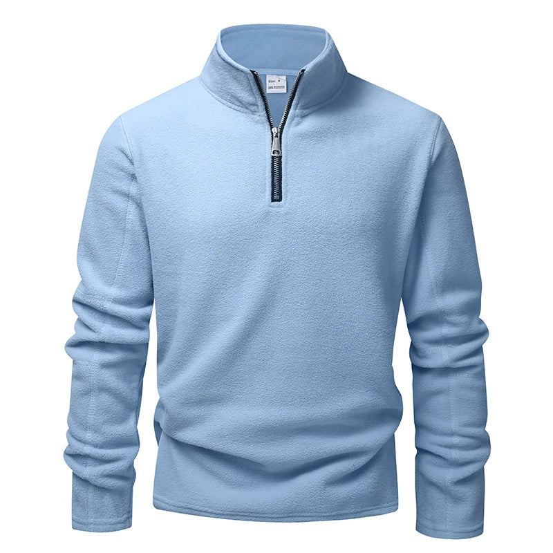 Men's Quarter Zip Fleece Pullover Sweatshirt (Copy)