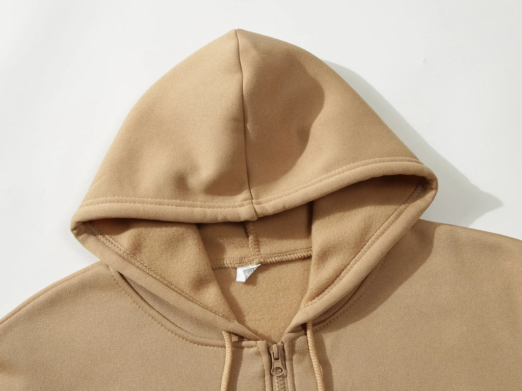 2024new men's and women's fashion trend hoodie outdoor sports travel hoodie casual hoodie with printed letters jacket size S-3XL