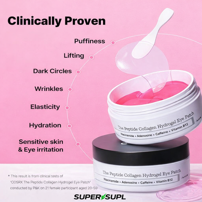 The Peptide Collagen Hydrogel Eye Patch (60 Patch)